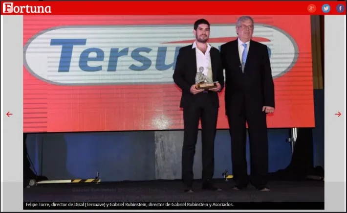 Escenario de los Premios Fortuna